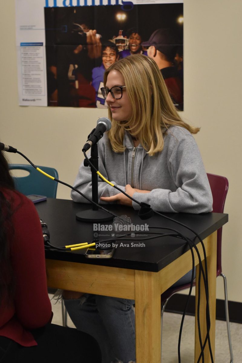 Stories that are closest to her heart are the ones that reporter Madison Rios feels the most passionate about. Rios returned to Indian Trail in December to share advice with journalism students in the Communications Academy.