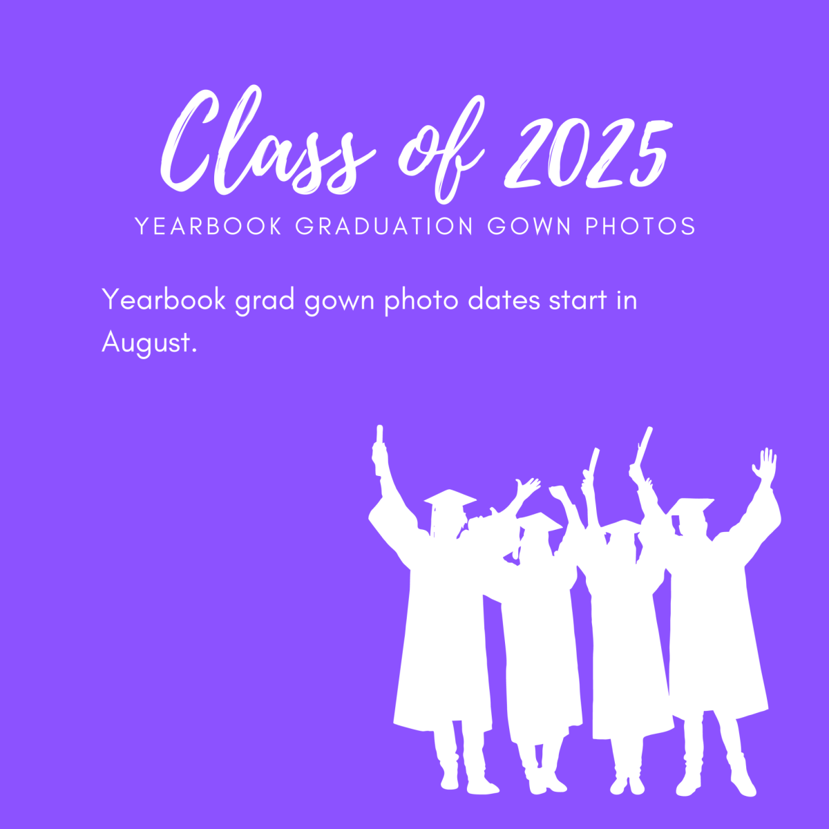 Class of 2025: Senior Yearbook Graduation Gown Photos
