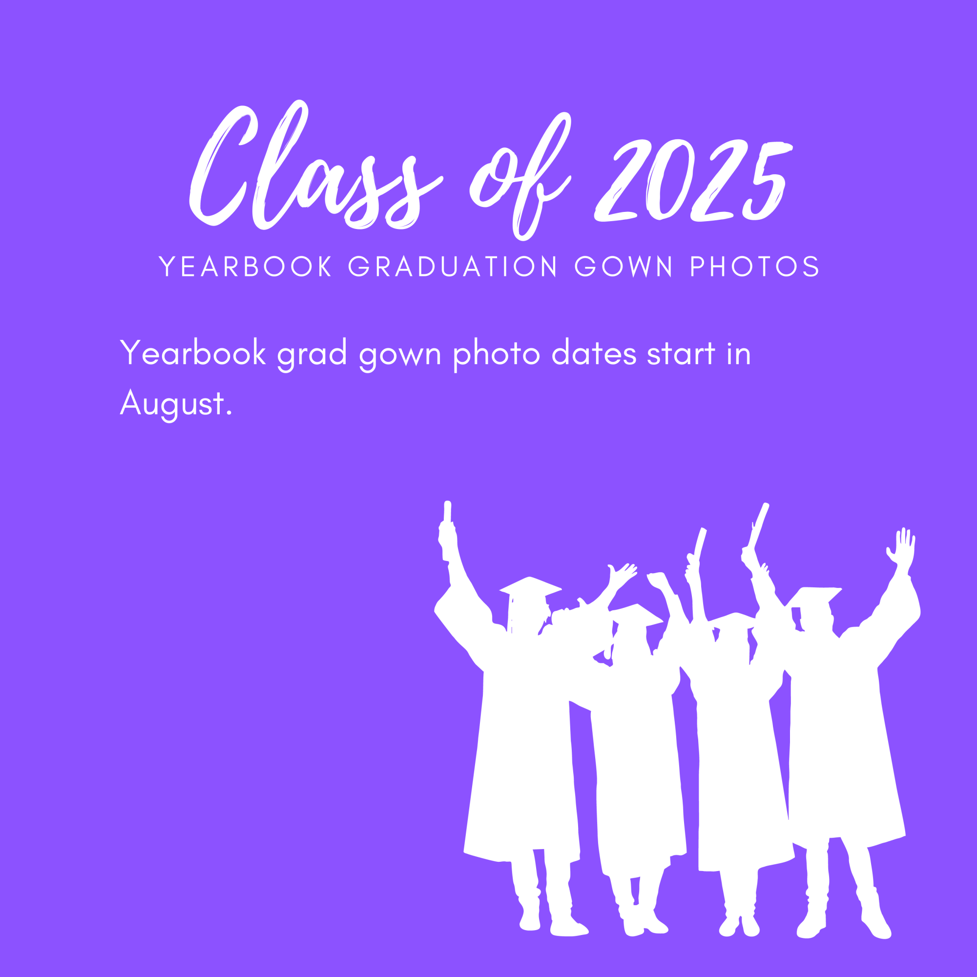 Class of 2025 Senior Yearbook Graduation Gown Photos The Blaze Yearbook