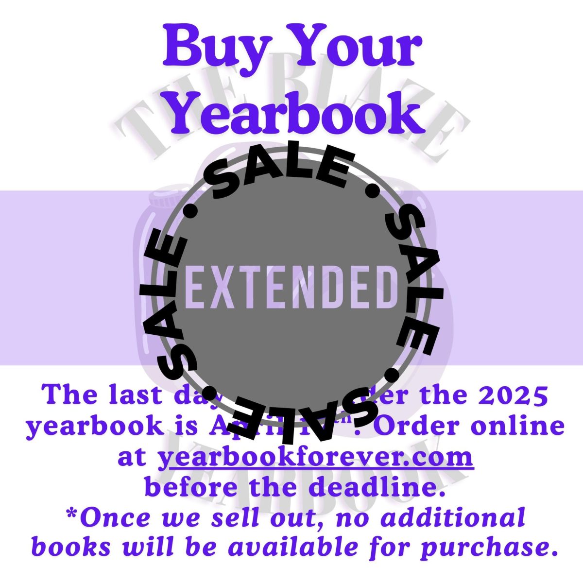 Buy your yearbook today